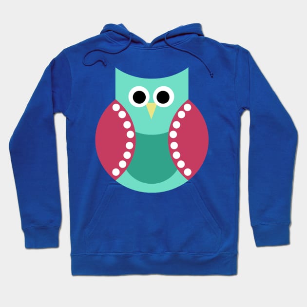 Cute Owl (Version One) Hoodie by albdesigns